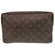 美品 ルイ ヴィトン トゥルーストワレット28 モノグラム M47522 ブラウン セカンドバッグ LV 0903【中古】LOUIS VUITTON メンズ