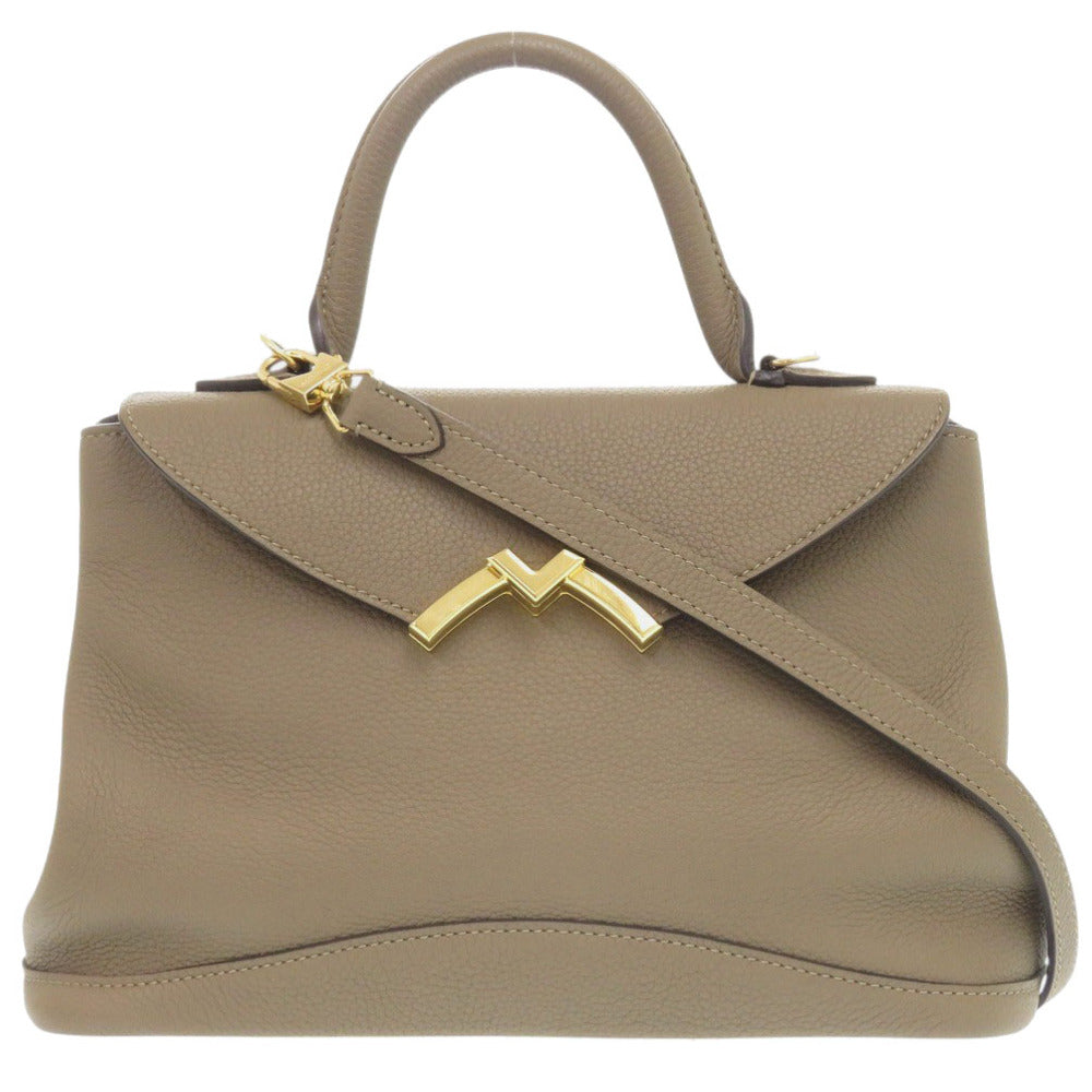 新品同様 モワナ
 2WAY ガブリエル BB ハンドバッグ
 レザー 0948
【中古】MOYNAT レディース