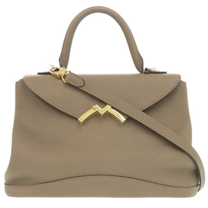 新品同様 モワナ
 2WAY ガブリエル BB ハンドバッグ
 レザー 0948
【中古】MOYNAT レディース