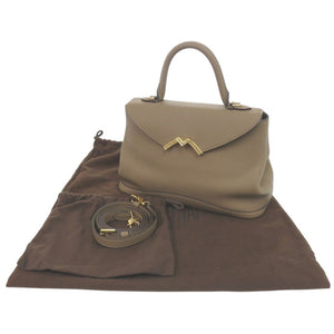 新品同様 モワナ
 2WAY ガブリエル BB ハンドバッグ
 レザー 0948
【中古】MOYNAT レディース