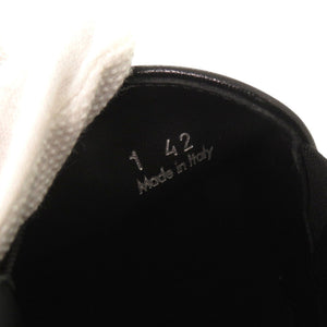 新品同様 セリーヌ フィービー アニマル柄 サイズ42 ナイロン ブラウン スリッポン 0962【中古】CELINE