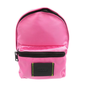 未使用 MSGM 3440MZ91 ナイロン ピンク 3WAY ミニバックパック ショルダーバッグ 0971【中古】MSGM