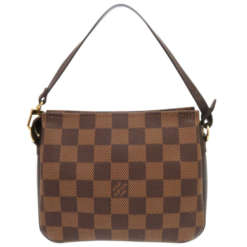 美品 ルイ ヴィトン トゥルースメイクアップ ダミエ N51982 ブラウン ハンドバッグ LV 0994【中古】LOUIS VUITTON
