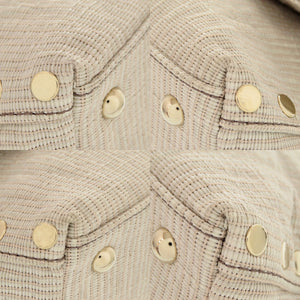 美品 ザネラート ポスティーナ キャンバス ベージュ 2WAY ハンドバッグ ショルダーバッグ 1000【中古】ZANELLATO