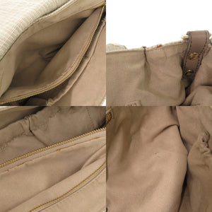 美品 ザネラート ポスティーナ キャンバス ベージュ 2WAY ハンドバッグ ショルダーバッグ 1000【中古】ZANELLATO