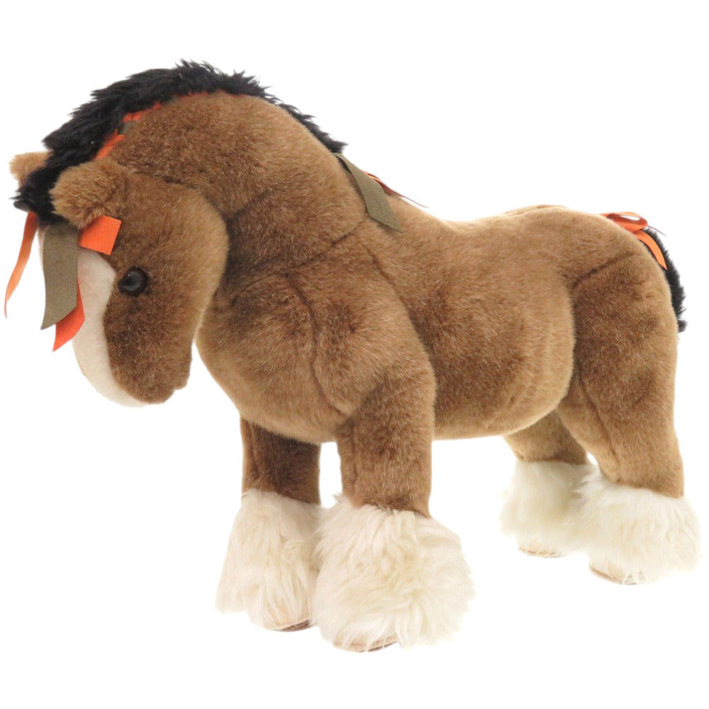 美品 エルメス エルミーMM アクリル ブラウン ぬいぐるみ 茶 1038【中古】HERMES