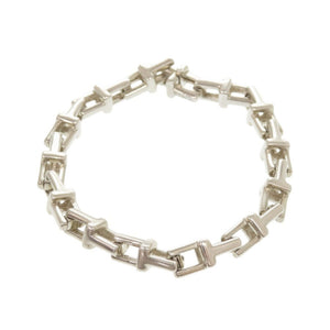 美品 ティファニー Tナロー シルバー925 チェーンブレスレット ブレスレット 1044【中古】TIFFANY&Co.