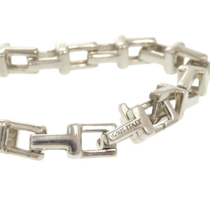 美品 ティファニー Tナロー シルバー925 チェーンブレスレット ブレスレット 1044【中古】TIFFANY&Co.