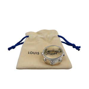 美品 ルイヴィトン LV スタッズ M1622L シルバー925 L リング 指輪 1065【中古】LOUIS VUITTON