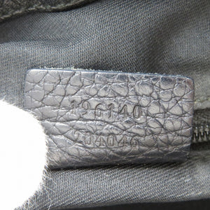 グッチ 196140 GGキャンバス シルバー金具 ブラック ショルダーバッグ 1087【中古】GUCCI