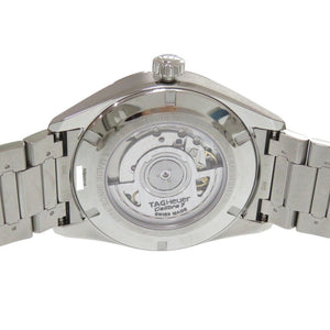 新品同様 タグホイヤー カレラ キャリバー7 ツインタイムデイト WBN201A.BA0640 SS ブルー 自動巻き 腕時計 1096【中古】TAG HEUER