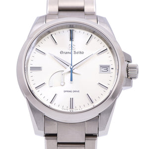 未使用 セイコー グランドセイコー ヘリテージ SBGA279 / 9R65-0BG0 スプリングドライブ パワーリザーブ 腕時計 チタン シルバー 1097【中古】SEIKO メンズ