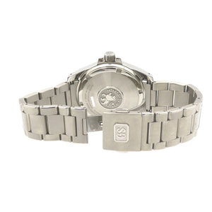 未使用 セイコー グランドセイコー ヘリテージ SBGA279 / 9R65-0BG0 スプリングドライブ パワーリザーブ 腕時計 チタン シルバー 1097【中古】SEIKO メンズ