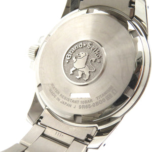 未使用 セイコー グランドセイコー ヘリテージ SBGA279 / 9R65-0BG0 スプリングドライブ パワーリザーブ 腕時計 チタン シルバー 1097【中古】SEIKO メンズ