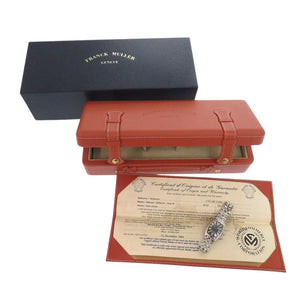 美品 フランクミュラー カサブランカ 1752QZ ブラック SS クオーツ 腕時計 黒文字盤 1098【中古】FRANCK MULLER