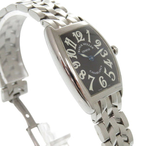 美品 フランクミュラー カサブランカ 1752QZ ブラック SS クオーツ 腕時計 黒文字盤 1098【中古】FRANCK MULLER