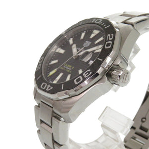 美品 タグホイヤー アクアレーサー キャリバー5 WAY201A SS ブラック 自動巻き 腕時計 黒文字盤 1099【中古】TAG HEUER