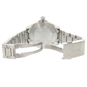 美品 タグホイヤー アクアレーサー キャリバー5 WAY201A SS ブラック 自動巻き 腕時計 黒文字盤 1099【中古】TAG HEUER