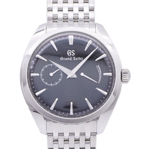 新品同様 セイコー グランドセイコー エレガンス コレクション SBGK017 / 9S63-00A0 手巻き 腕時計 SS ブラック 黒 1103【中古】SEIKO メンズ