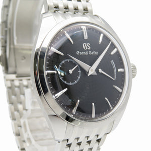 新品同様 セイコー グランドセイコー エレガンス コレクション SBGK017 / 9S63-00A0 手巻き 腕時計 SS ブラック 黒 1104【中古】SEIKO メンズ