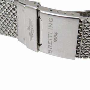美品 ブライトリング スーパーオーシャン ヘリテージ2 AB2020 自動巻き 腕時計 SS ブラック 黒文字盤 1107【中古】BREITLING メンズ