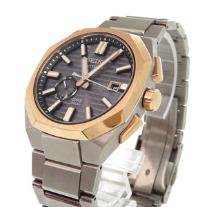 美品 セイコー アストロン ネクスター SBXD014 3X62-0AA0 グレー チタン GPS電波ソーラー 腕時計 1108【中古】SEIKO