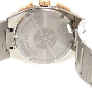 美品 セイコー アストロン ネクスター SBXD014 3X62-0AA0 グレー チタン GPS電波ソーラー 腕時計 1108【中古】SEIKO