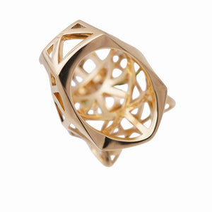 新品同様 カルティエ K18YG/オニキス/ツァボライト パンテール ドゥ リング N4722500 #52 指輪 750 イエローゴールド ジュエリー 1114【中古】CARTIER