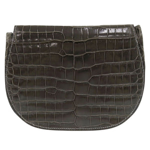 エルメス ポーラ ポロサス グレー系 ゴールド金具 ショルダーバッグ 1143【中古】HERMES