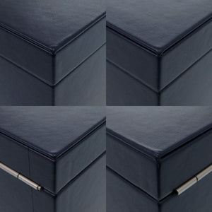 美品 ブレゲ ウォッチケース レザー ネイビー 時計ケース 1145【中古】Breguet