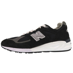 未使用品 ニューバランス M990BL2 スニーカー スウェード USA ブラック 1176【中古】NEW BALANCE