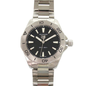 新品同様 タグホイヤー アクアレーサー プロフェッショナル 200 WBP1110.BA0627 ブラック SS クオーツ 腕時計 黒 1179【中古】TAG HEUER