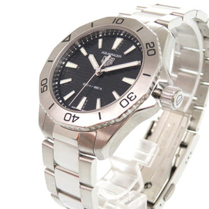 新品同様 タグホイヤー アクアレーサー プロフェッショナル 200 WBP1110.BA0627 ブラック SS クオーツ 腕時計 黒 1179【中古】TAG HEUER