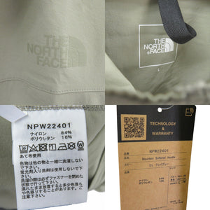 未使用品 ザ ノースフェイス マウンテンソフトシェルフーディ Mountain Softshell Hoodie NPW22401 ナイロン ポリウレタン グレイグレー 1181【中古】THE NORTH FACE