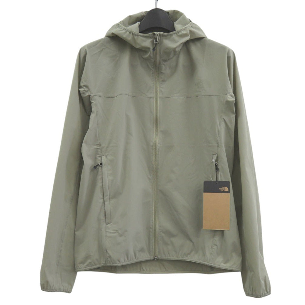 未使用品 ザ ノースフェイス マウンテンソフトシェルフーディ Mountain Softshell Hoodie NPW22401 ナイロン ポリウレタン グレイグレー 1181【中古】THE NORTH FACE