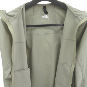 未使用品 ザ ノースフェイス マウンテンソフトシェルフーディ Mountain Softshell Hoodie NPW22401 ナイロン ポリウレタン グレイグレー 1181【中古】THE NORTH FACE