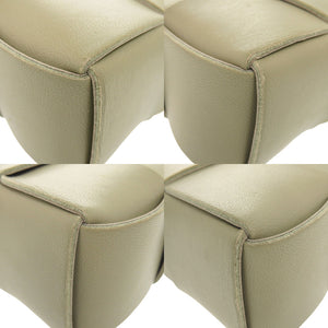 新品同様 ボッテガヴェネタ カセット フォンポーチ レザー カーキ ショルダーバッグ 1197【中古】BOTTEGAVENETA