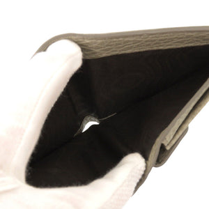 美品 メゾン マルジェラ 4ステッチ レザー ベージュ 二つ折り財布 1199【中古】Maison Margiela