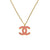 シャネル ココマーク オレンジ 01A ネックレス アクセサリー 1204 【中古】 CHANEL