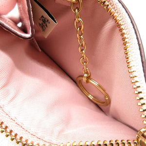 未使用品 コーチ フラグメントケース パスケース コインケース レザー ピンク 1205【中古】COACH