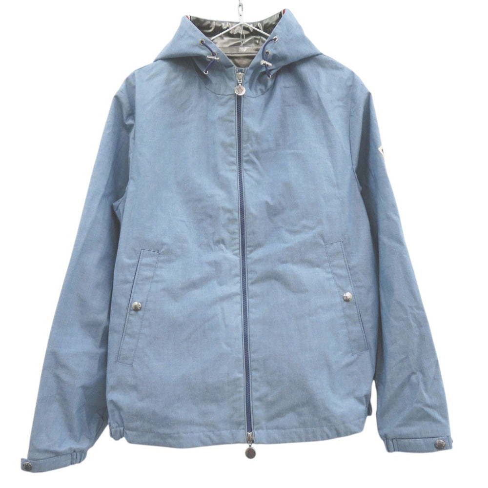 美品 モンクレール NIORTAISE ジャケット F10911B72300 ブルゾン コットン ブルー 1221【中古】MONCLER