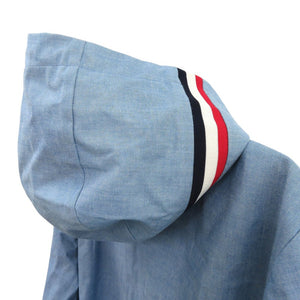 美品 モンクレール NIORTAISE ジャケット F10911B72300 ブルゾン コットン ブルー 1221【中古】MONCLER