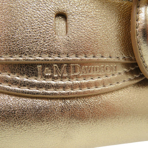 新品同様 ジェイアンドエムデヴィッドソン ナノベルト Nanno Belt ショルダーバッグ ポシェット 1877N 7471 レザー ゴールド 1269【中古】J&M Davidson