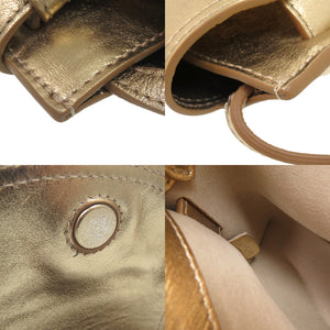 新品同様 ジェイアンドエムデヴィッドソン ナノベルト Nanno Belt ショルダーバッグ ポシェット 1877N 7471 レザー ゴールド 1269【中古】J&M Davidson