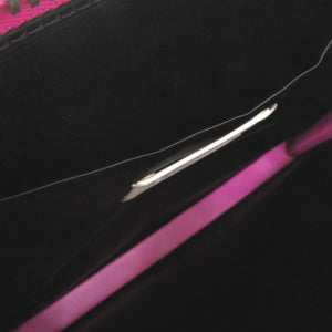 美品 メゾン マルジェラ クラッチバッグ フラットポーチ 4ステッチ S36WF0148 SX8403 レザー パープル 1274【中古】Maison Margiela