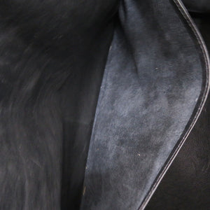 美品 ハイクラス レザーハンドバッグ 40 レザー ブラック ハンドバッグ 黒 1349【中古】HIGH CLASS