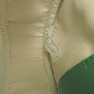 ジェイダブリューペイ Gabbi 合成皮革 グリーン ハンドバッグ 緑 1353【中古】JW PEI