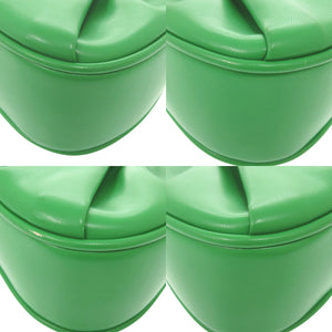 ジェイダブリューペイ Gabbi 合成皮革 グリーン ハンドバッグ 緑 1353【中古】JW PEI