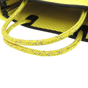 新品同様 ステイト オブ エスケープ MICRO イエロー ネオプレン 2wayハンドバッグ 黄色 1354【中古】STATE OF ESCAPE