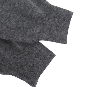 美品 クリスチャンディオール カシミヤ ニット パールボタン 長袖 354S48AM053 セーター グレー 1375【中古】Christian Dior